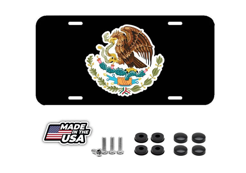 Mexican Coat of Arms Front License Plate Frame - Cover for Car Truck SUV 6"x12"