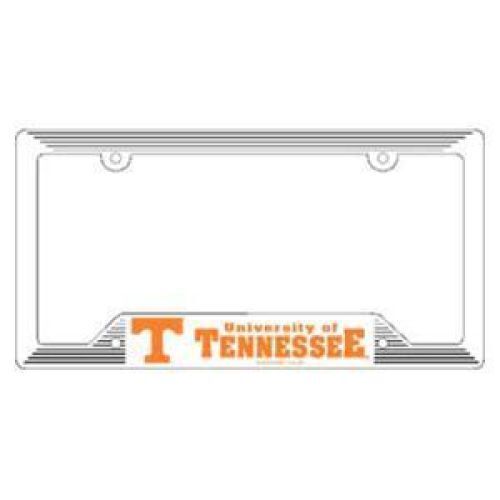 NCAA Tennessee Volunteers Plastic License Plate Frame 681620801095