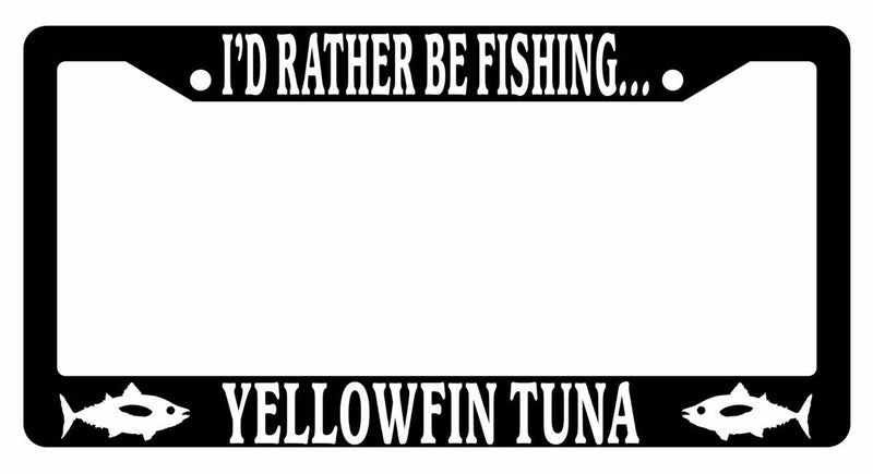 Black License Plate Frame I&