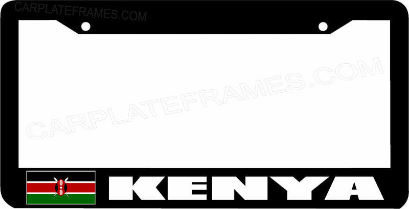 KENYA flag License Plate Frame