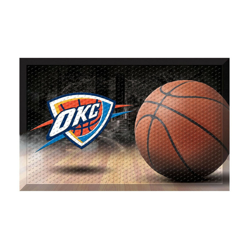 NBA Oklahoma City Thunder Scraper Mat Door Mat 20" x 30"