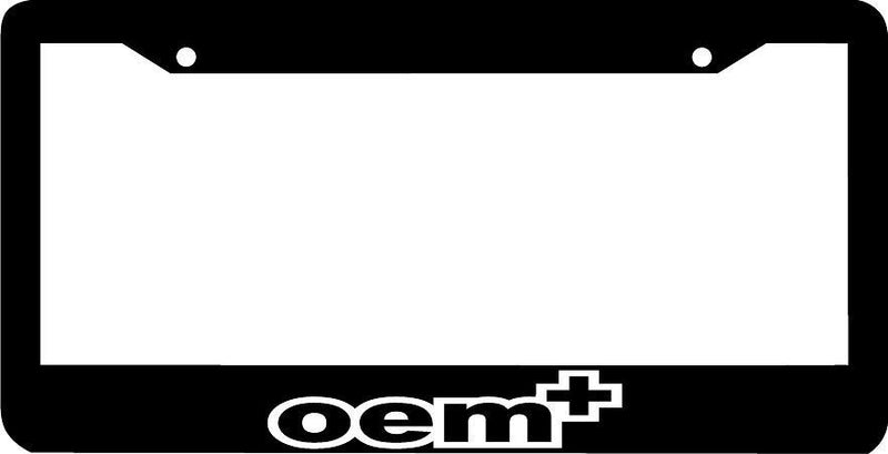 OEM+ OEM PLUS jdm License Plate Frame