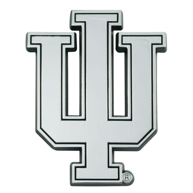 NCAA Indiana Hoosiers Diecast 3D Chrome Emblem Car Truck RV