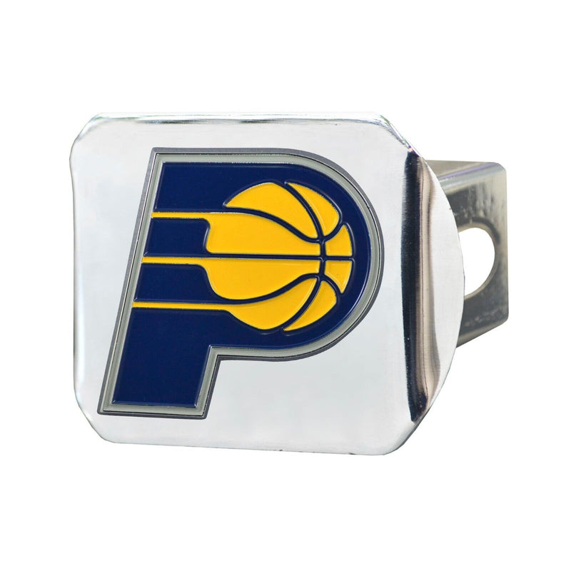 NBA Indiana Pacers 3D Color on Chrome Metal Hitch Cover