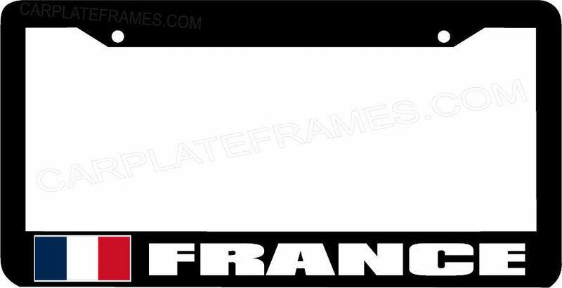 FRANCE flag License Plate Frame