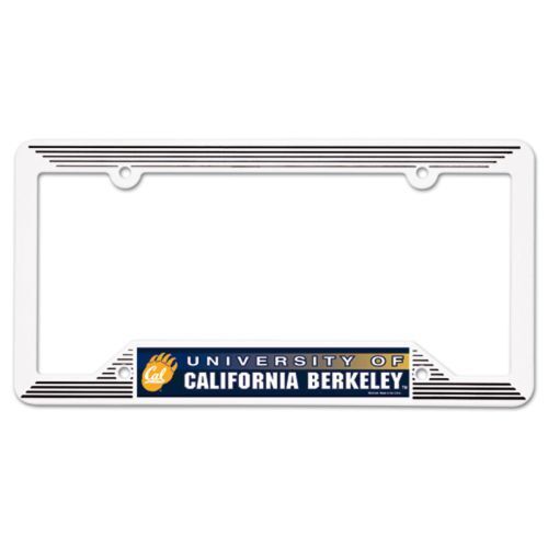 NCAA California Golden Bears Plastic License Plate Frame