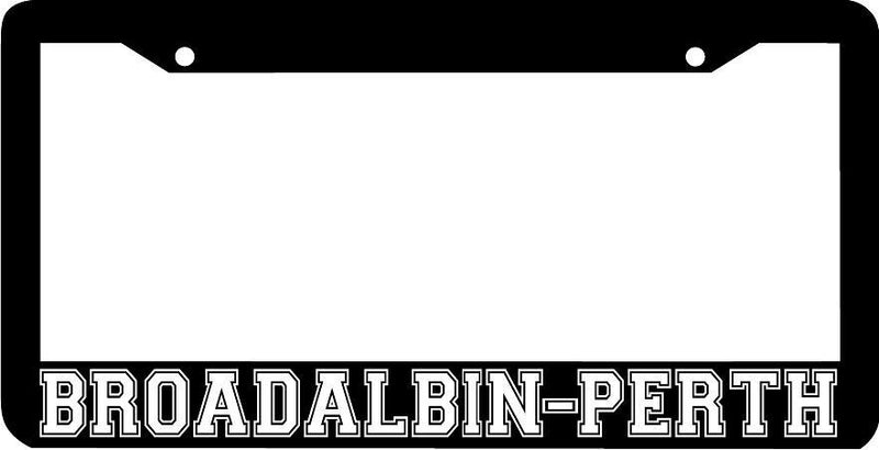 BROADALBIN PERTH License Plate Frame