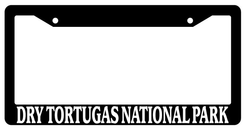 Black License Plate Frame Dry Tortugas National Park Auto Accessory 1236  Mod-GRAPH9856236-677