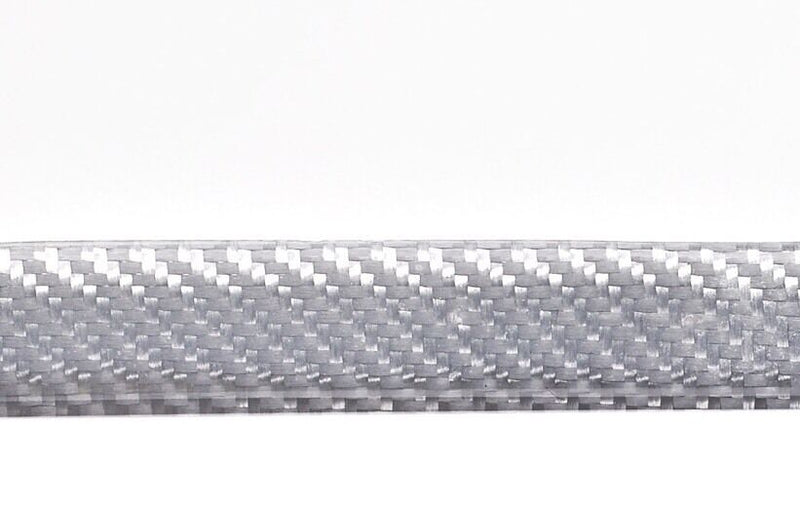 Real 100% Silver Carbon Fiber Motorcycle License Plate Frame With Free Caps v2