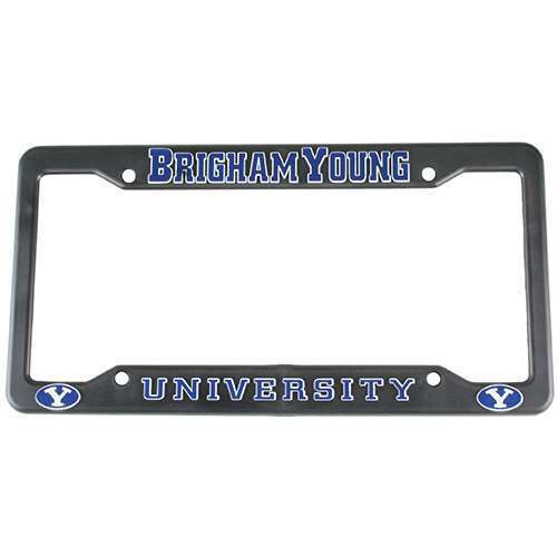 NCAA Byu Cougars Plastic License Plate Frame