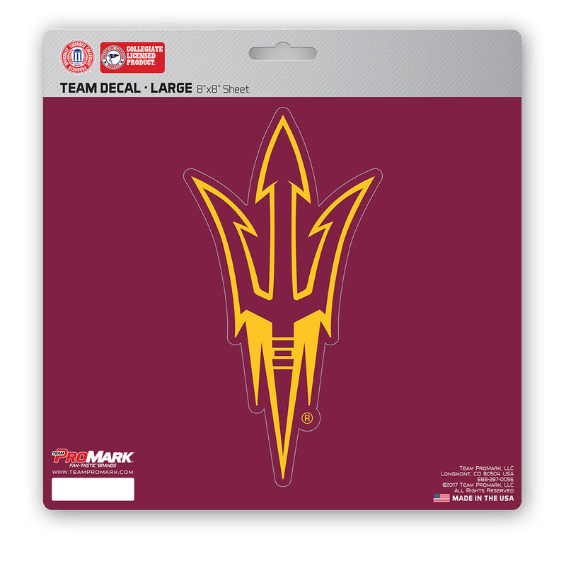 NCAA Arizona State Sun Devils Decal Large 8"X8" Auto RV Cooler Luggage