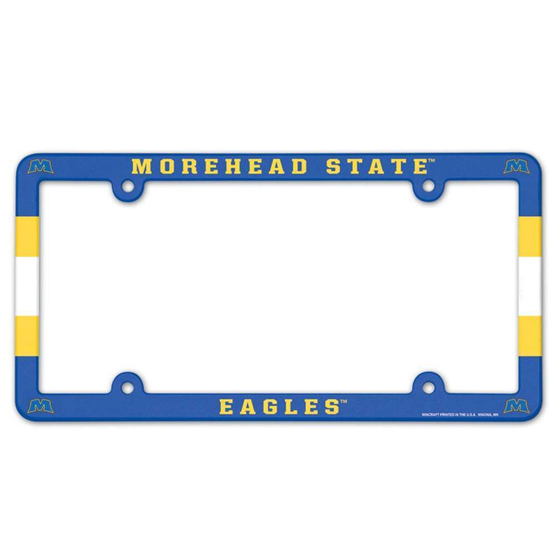 NCAA Morehead State Eagles Plastic License Plate Frame