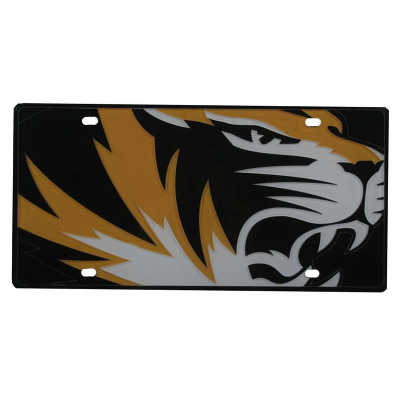 NCAA Missouri Tigers Full Color Mega Inlay License Plate