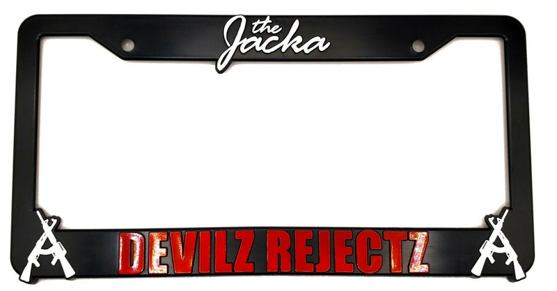 The Jacka "Devilz Rejectz" License Plate Frame