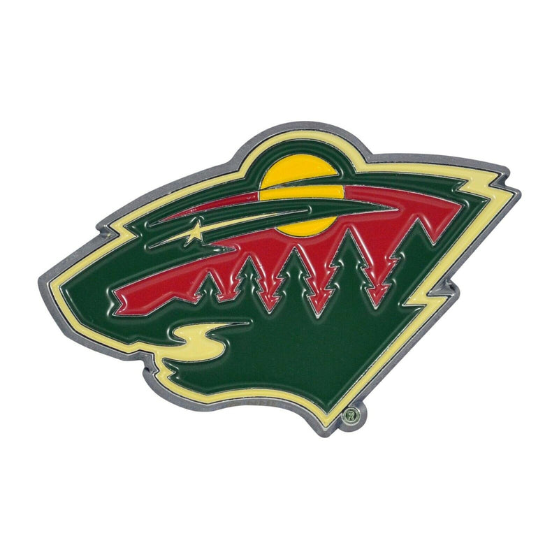 NHL Minnesota Wild Diecast 3D Color Emblem Car Truck RV