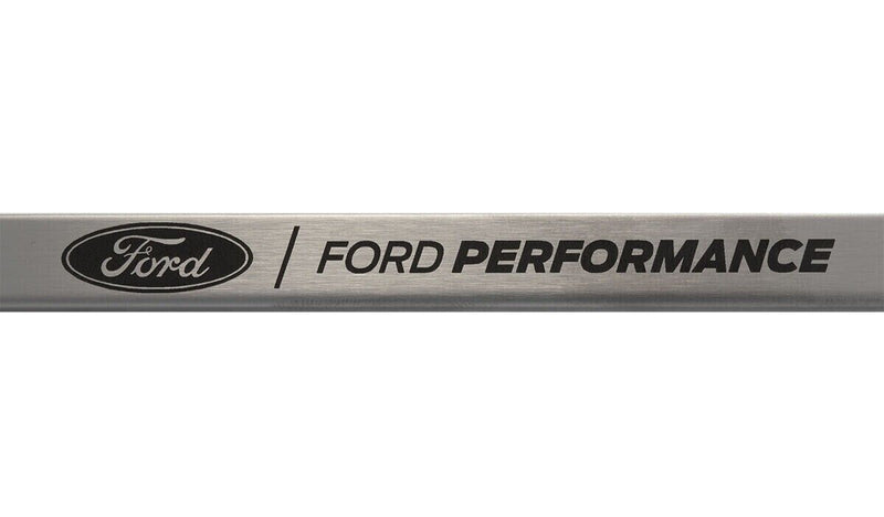 Ford Performance License Plate Frame - Brushed Stainless Steel