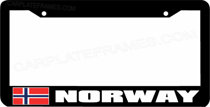 NORWAY flag License Plate Frame
