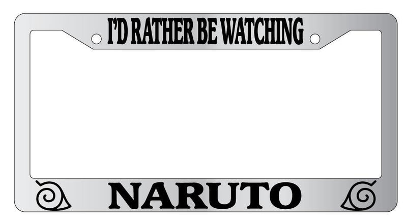 Chrome License Plate Frame I&