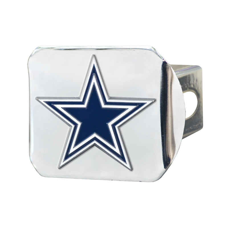 NFL Dallas Cowboys 3D Color on Chrome Metal Hitch Cover