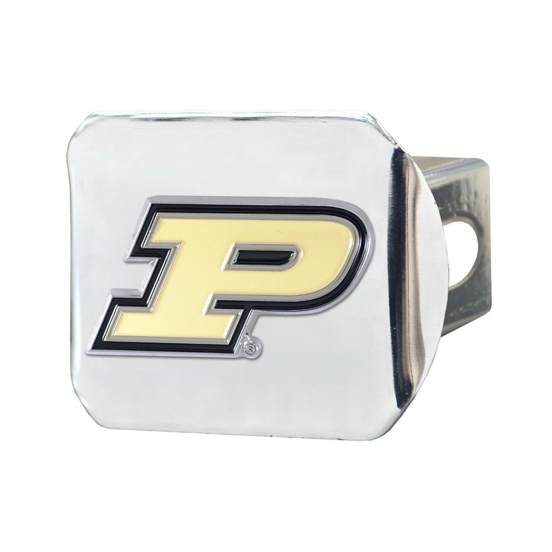 NCAA Purdue Boilermakers 3D Color on Chrome Metal Hitch Cover