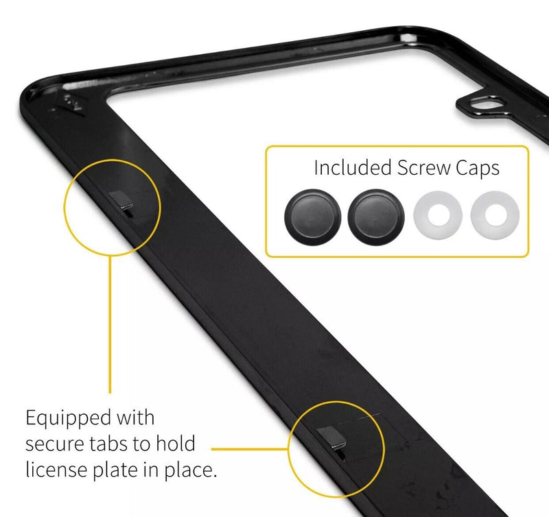 Proud Wife of a Veteran Aluminum Car License Plate Frame