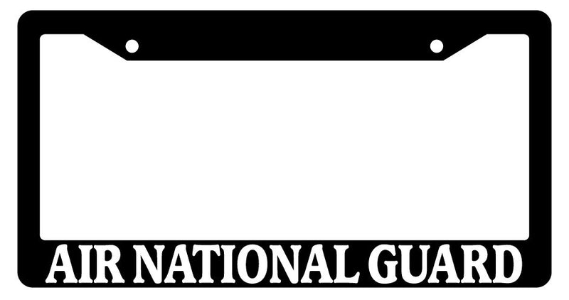 Black License Plate Frame Air National Guard Auto Accessory Novelty  Mod-GRAPH9856236-3841