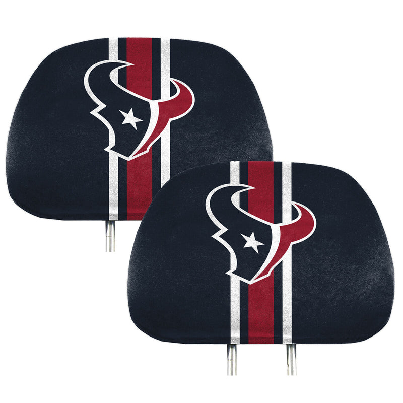 NFL Houston Texans New 2-Piece Printed Headrest Covers