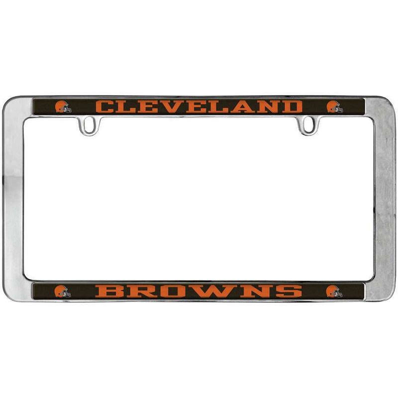 NFL Cleveland Browns Thin Metal License Plate Frame