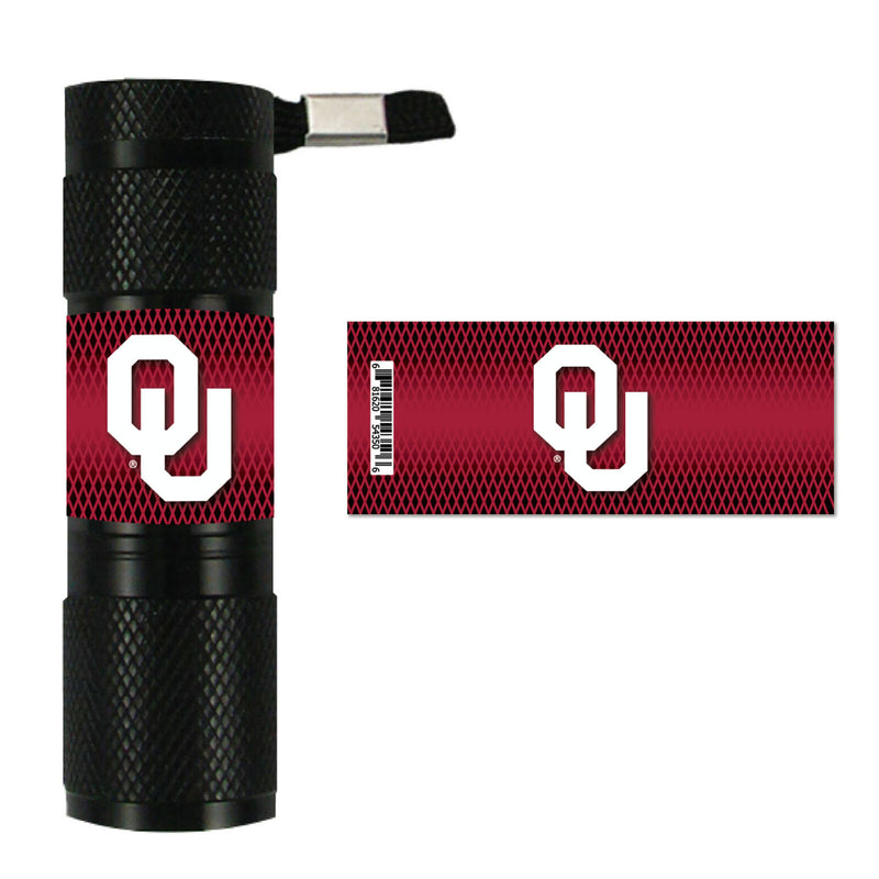 NCAA Oklahoma Sooners LED Flashlight 1.1"x.3"x3.4"