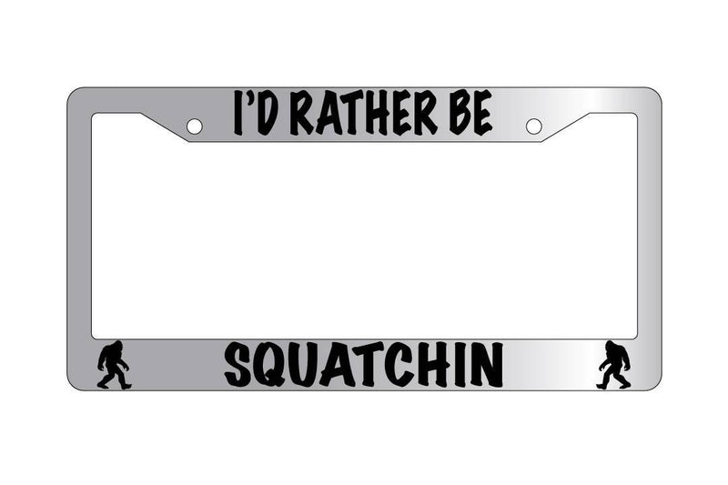 Chrome License Plate Frame I&