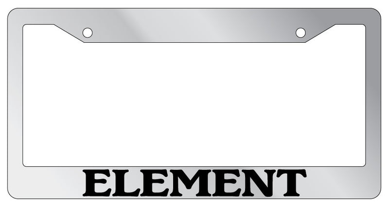 Chrome METAL License Plate Frame ELEMENT Auto Accessory 2218  Mod-GRAPH9856236-7998