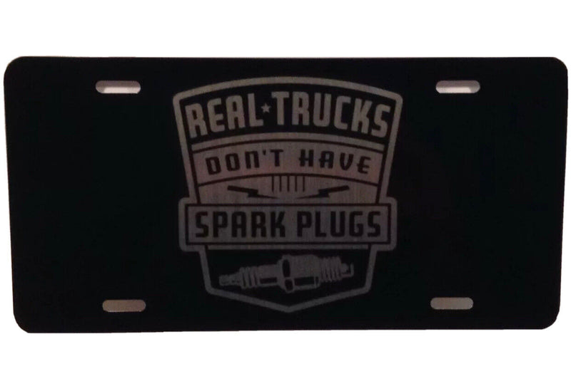 License Plate ~ REAL TRUCKS DON&