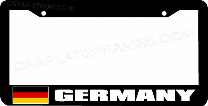 GERMANY flag License Plate Frame