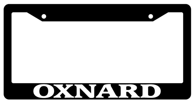 Black License Plate Frame Oxnard City State Auto Accessory Novelty 2486  Mod-GRAPH9856236-325