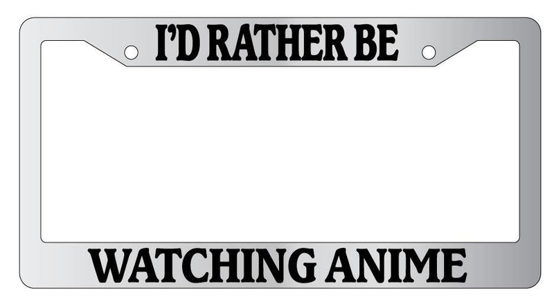 Chrome License Plate Frame I&