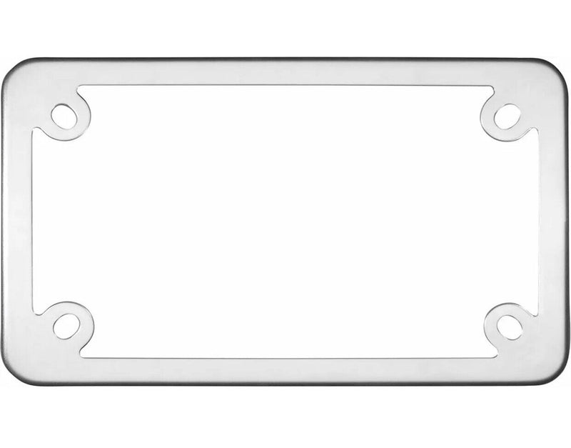 Motorcycle License Plate Frame Stainless Steel Cruiser Accessories 77000 Elite
