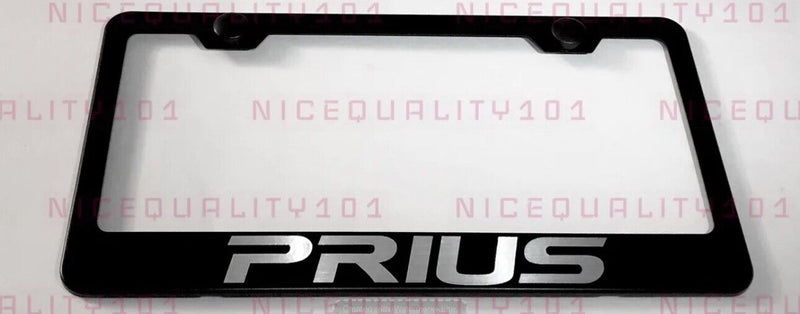 Prius Stainless Steel Finished License Plate Frame Holder Rust Free