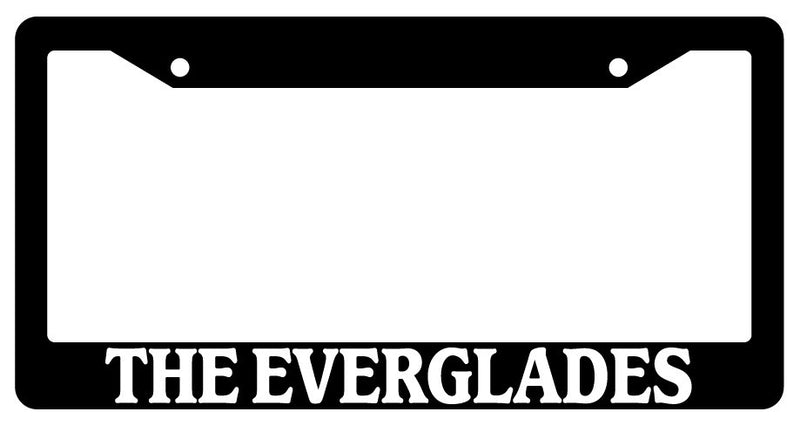 Black License Plate Frame The Everglades Auto Accessory National Parks 2057  Mod-GRAPH9856236-660