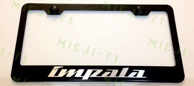 Impala Stainless Steel License Plate Frame Holder Rust Free