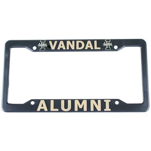 NCAA Idaho Vandals Alumni Plastic License Plate Frame