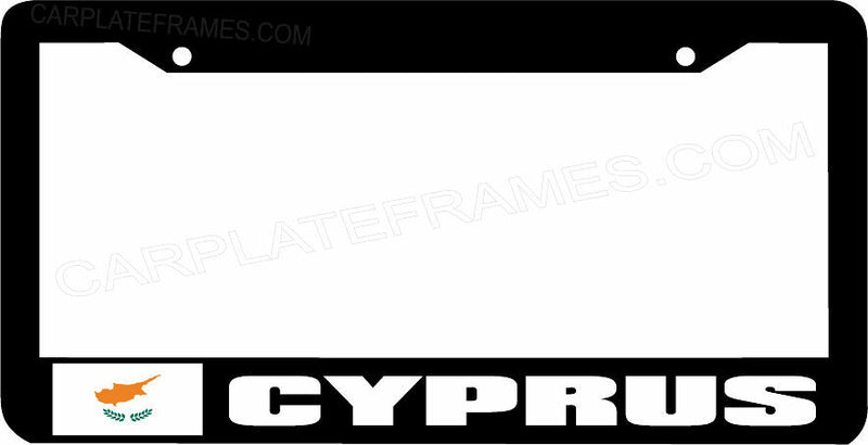CYPRUS flag License Plate Frame