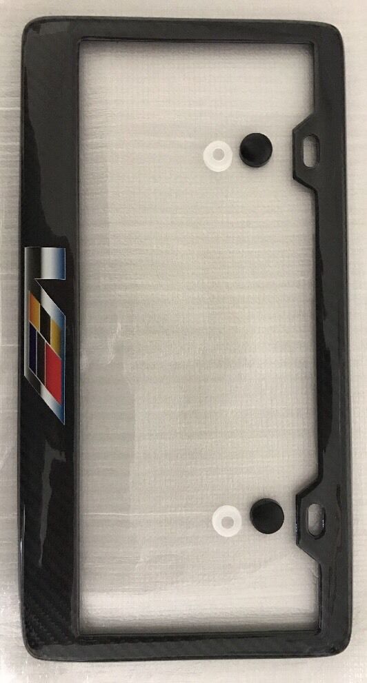 REAL Carbon Fiber License Plate Frame CTSV