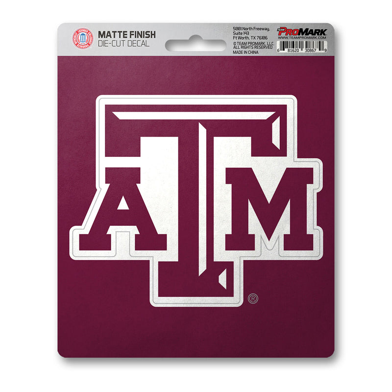 NCAA Texas A&M Aggies Decal Matte 5"X6.25" Auto Boat Luggage