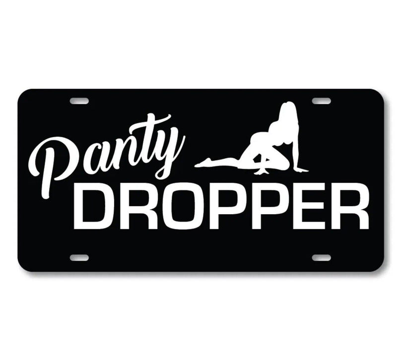 Panty Dropper funny sexy License plate novelty car accessory vanity