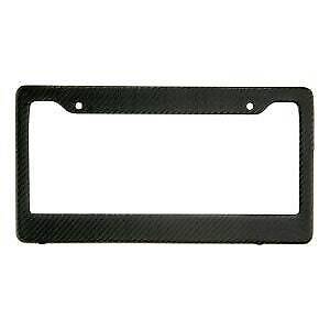 Matte Finish Real 100% Carbon Fiber license Plate Frame cover original 3k