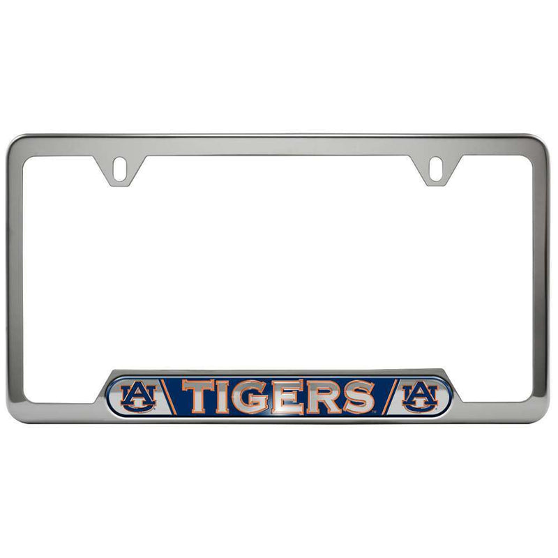 NCAA Auburn Tigers Stainless Steel License Plate Frame