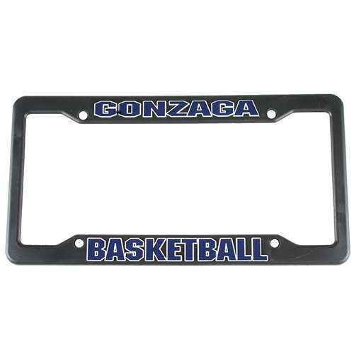 NCAA Gonzaga Bulldogs Plastic License Plate Frame - Basketball