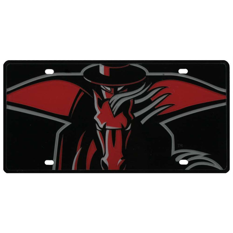 NCAA Texas Tech Red Raiders Full Color Mega Inlay License Plate