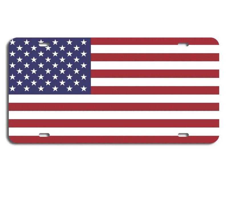 United States of America Flag Vanity License Plate Car Truck Accessory USA