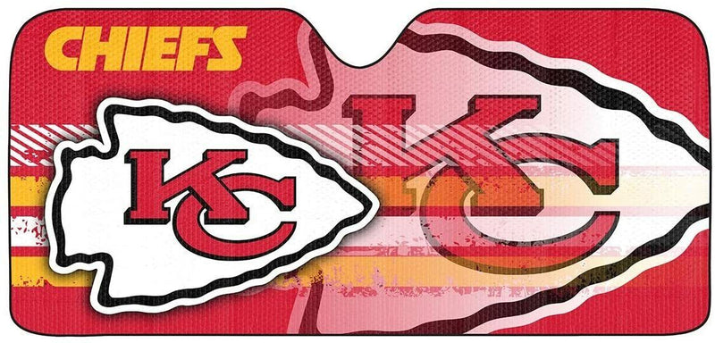 NFL Kansas City Chiefs Car Truck Folding Sunshade